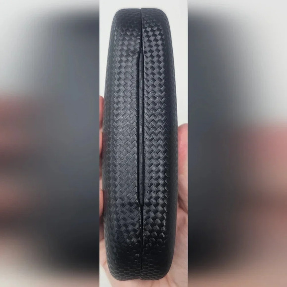 Ray-Ban Black Carbon Fiber Style Eyeglass Hard Clam Shell CASE ONLY - Picture 5 of 13